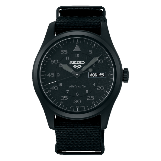 Montre Seiko 5 sport- bracelet NATO noir